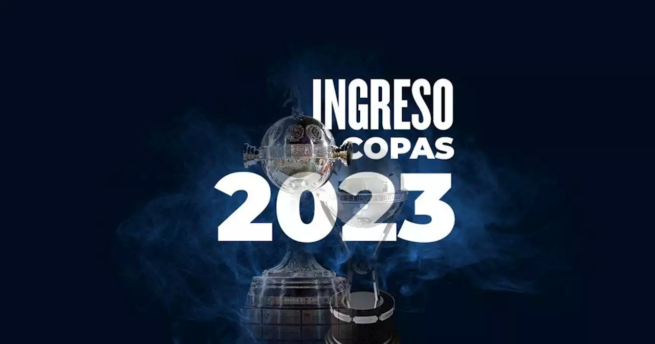 La tabla para las copas 2023: River por ahora en Sudamericana