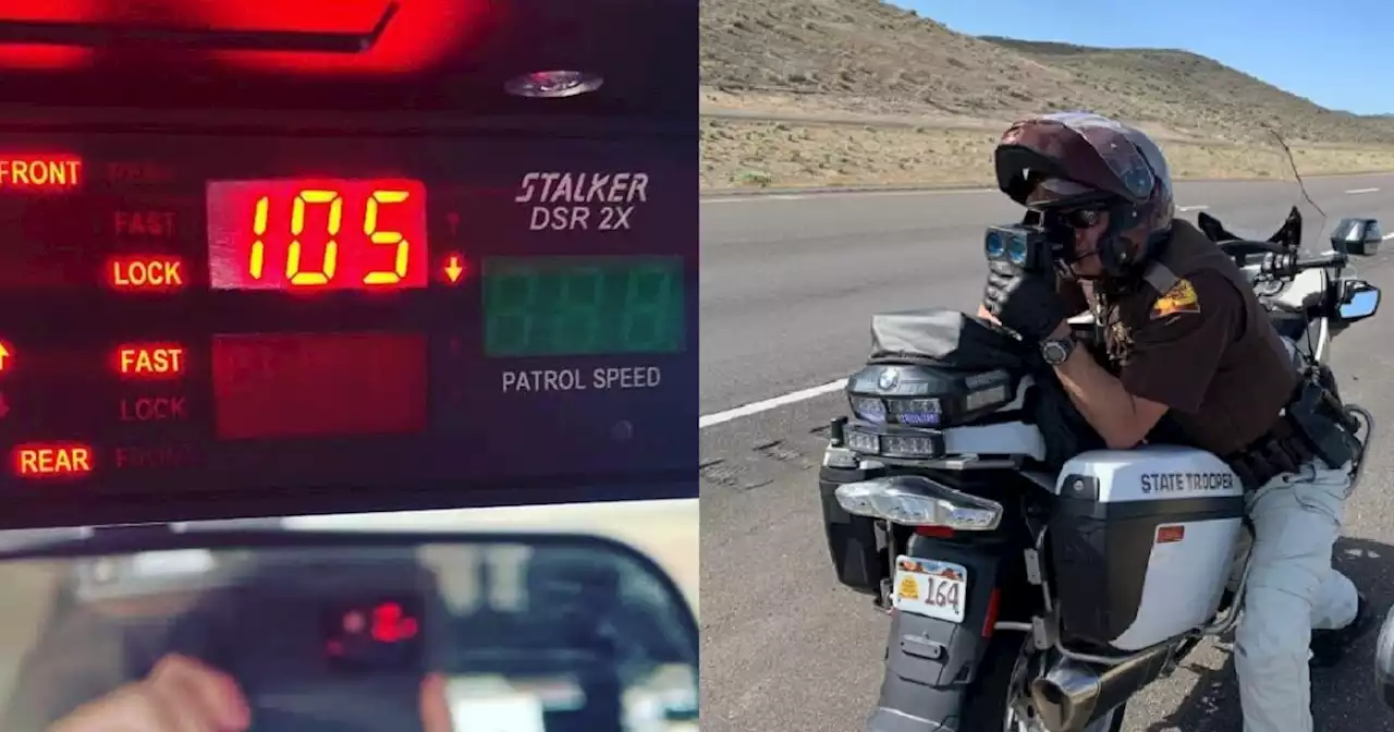 UHP stops driver twice within minutes for speeding over 100 mph