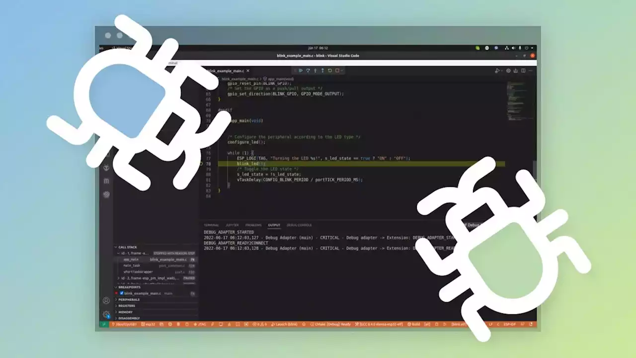 ESP32-Programme debuggen ohne großen Hardware-Aufwand
