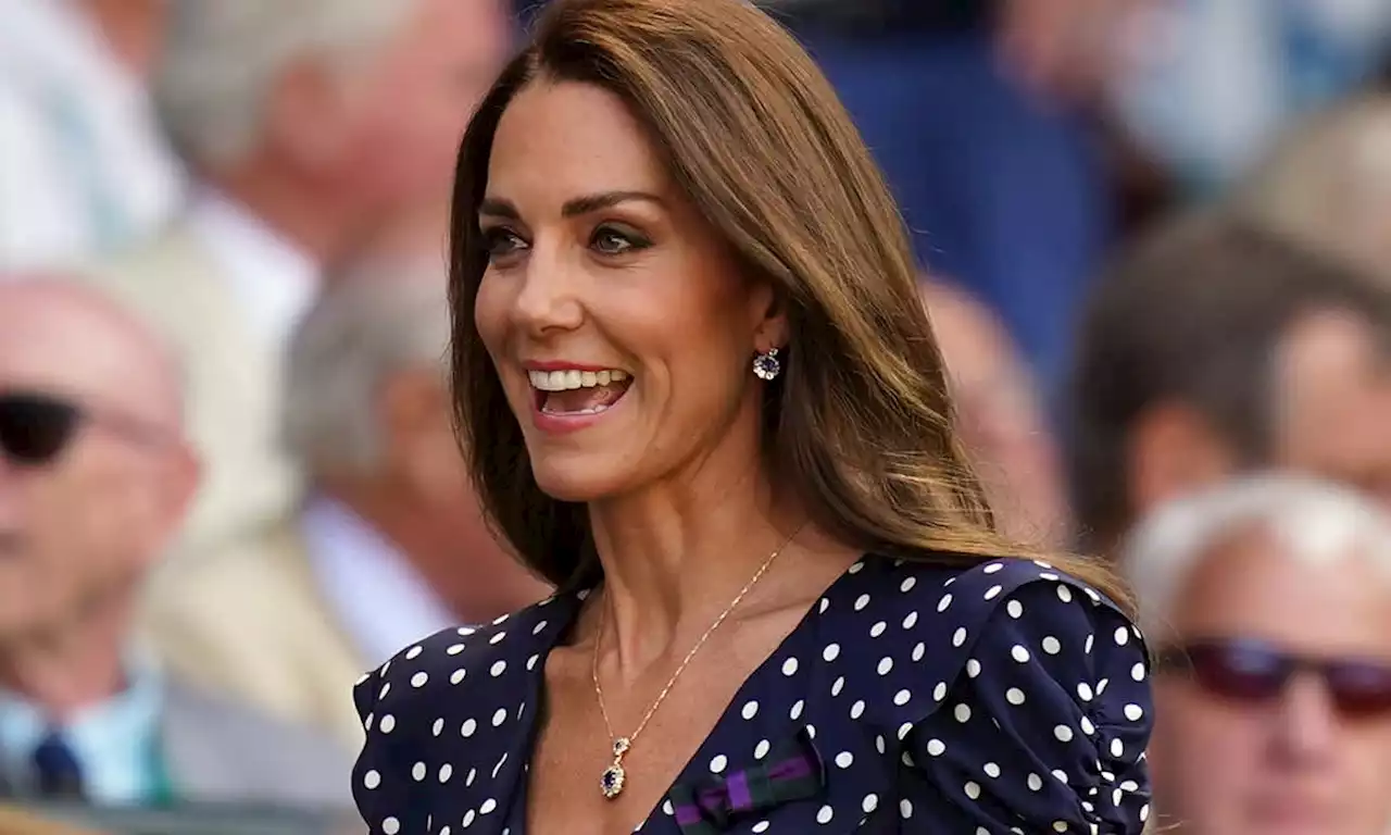 Kate Middleton's flattering Wimbledon polka dot dress has a £69 lookalike at M&S – but hurry