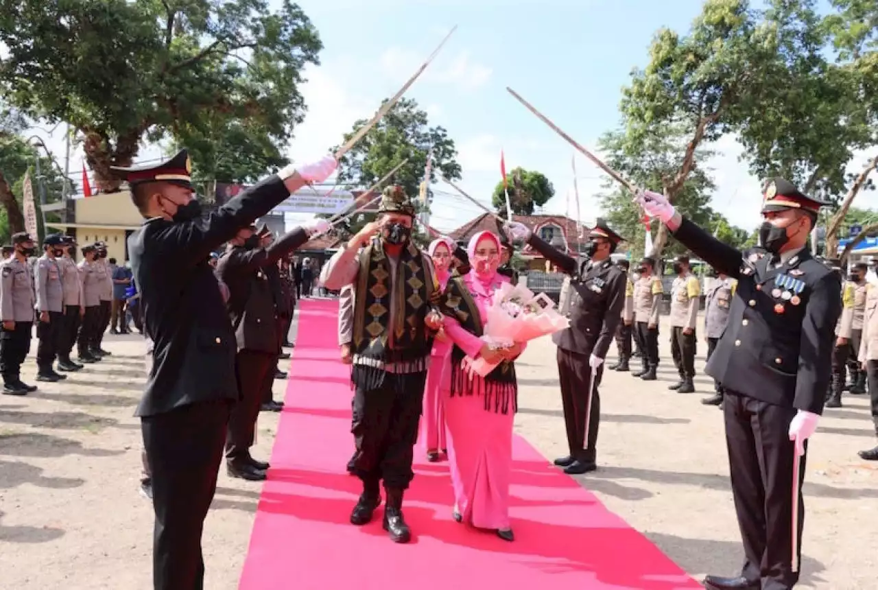 Polres Lombok Tengah Berganti Pemimpin, MotoGP Jadi Kenangan Termanis