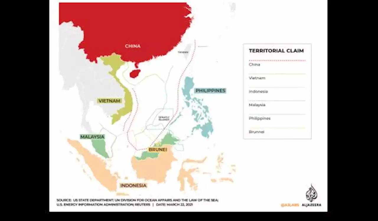 China Klaim Wilayah Laut China Selatan Sepihak, AS Sarankan Penyelesaian Sengketa Lewat Pintu ASEAN