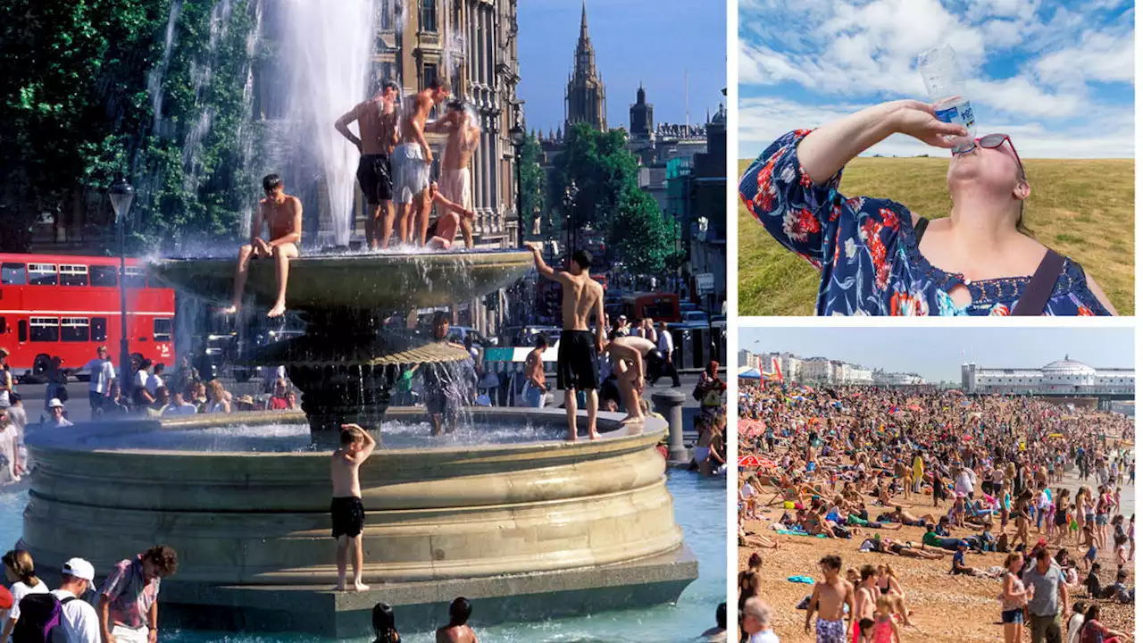 Government share top tips to keep cool ahead of 'danger to life severe 40C heatwave'