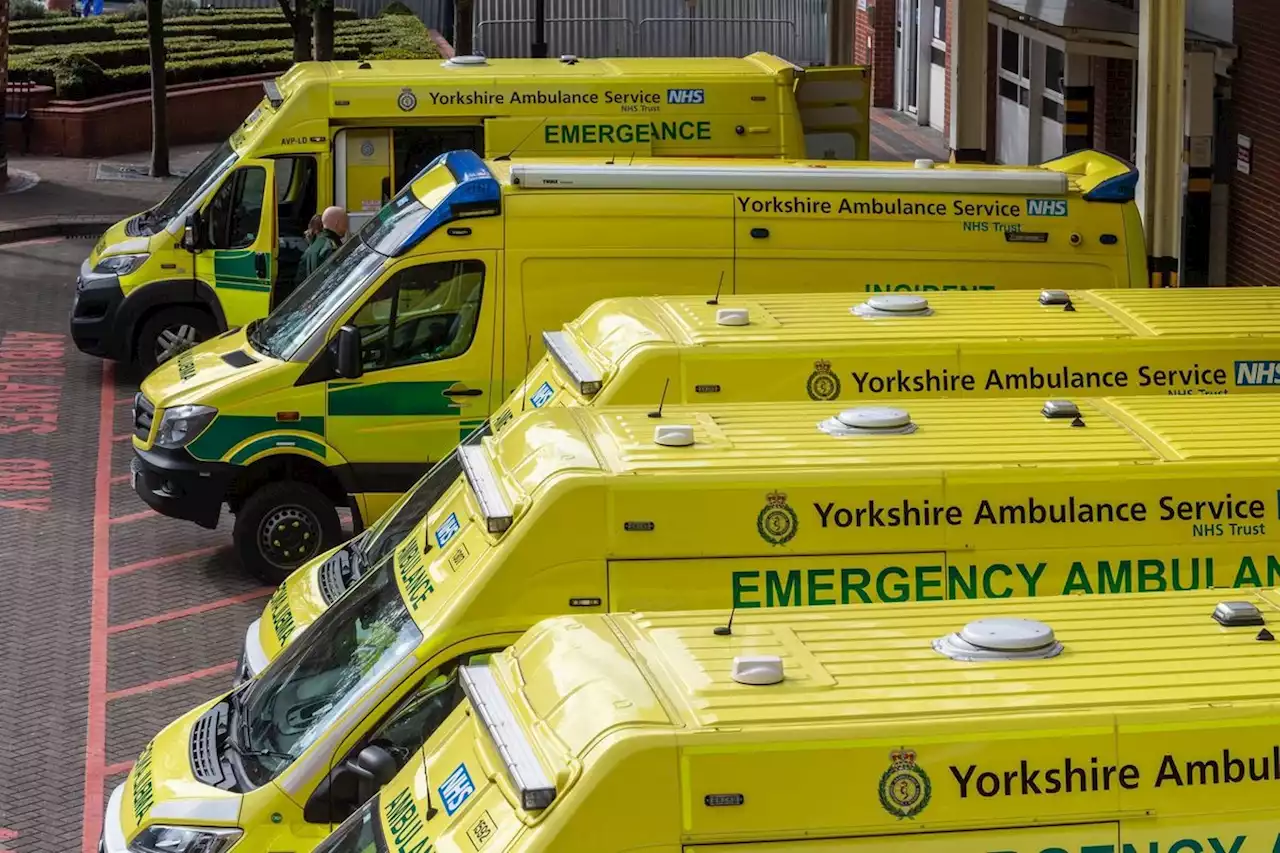 New NHS figures show long it takes for ambulances to reach patients in Yorkshire