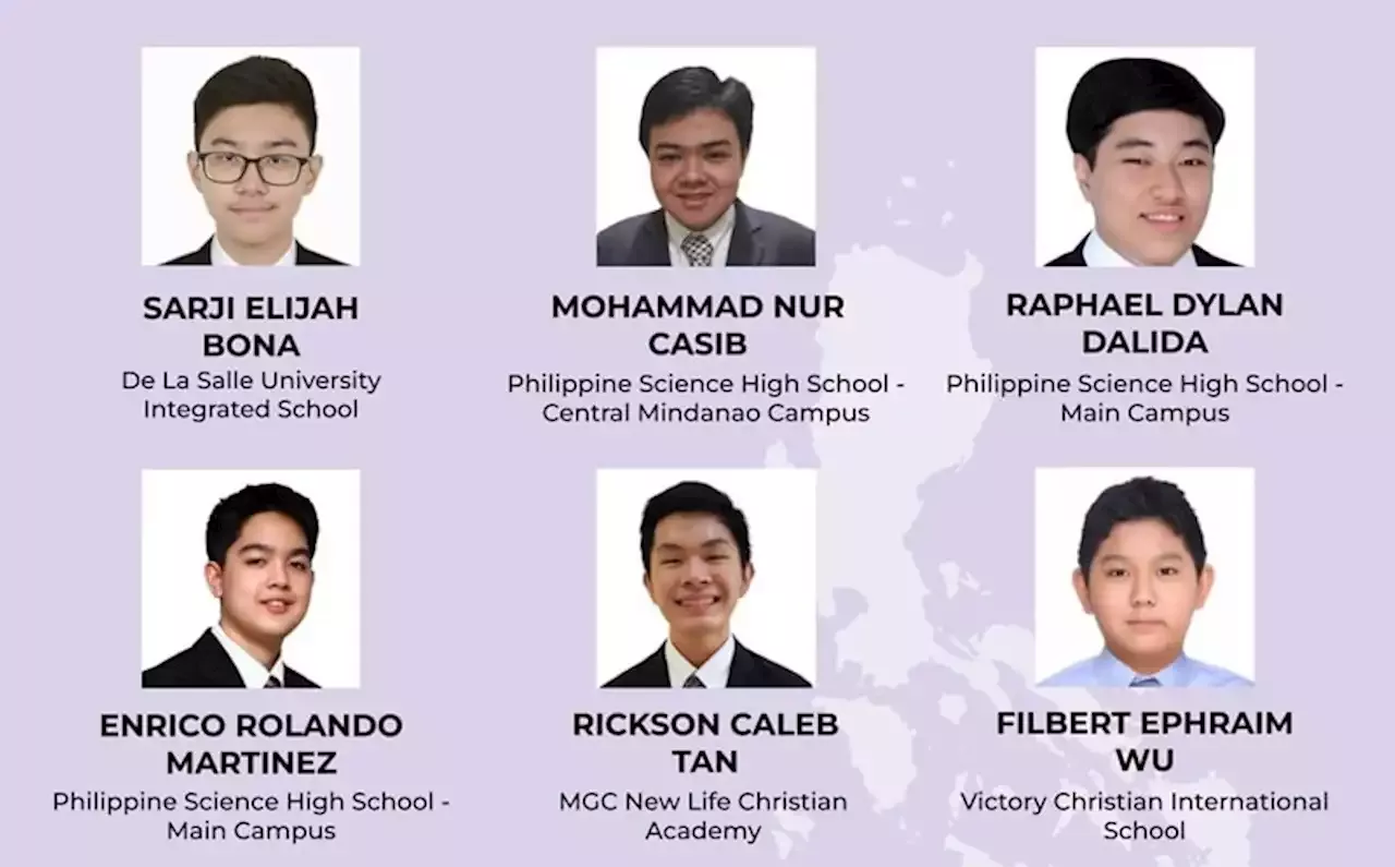 Philippines Bags Bronze Medals Honorable Mentions At Rd International Mathematical Olympiad