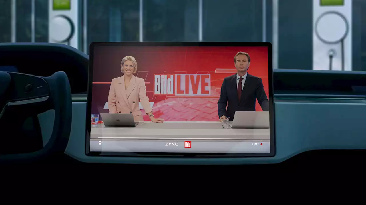 Bild TV kommt auf die Auto-Bildschirme