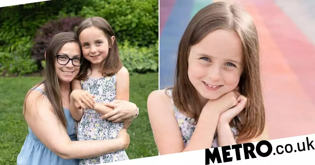 Family throw gender reveal party for eight-year-old trans daughter