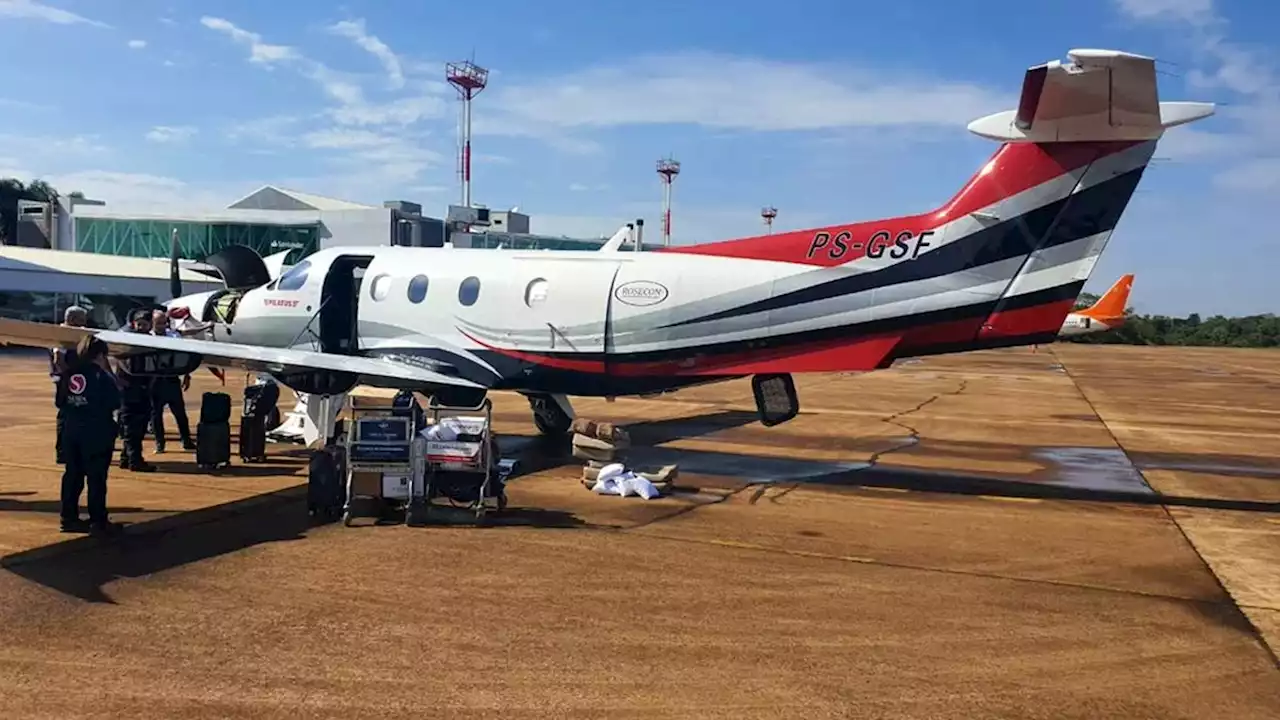 Misiones: encontraron medio millón de dólares en un avión privado que llegó a Iguazú