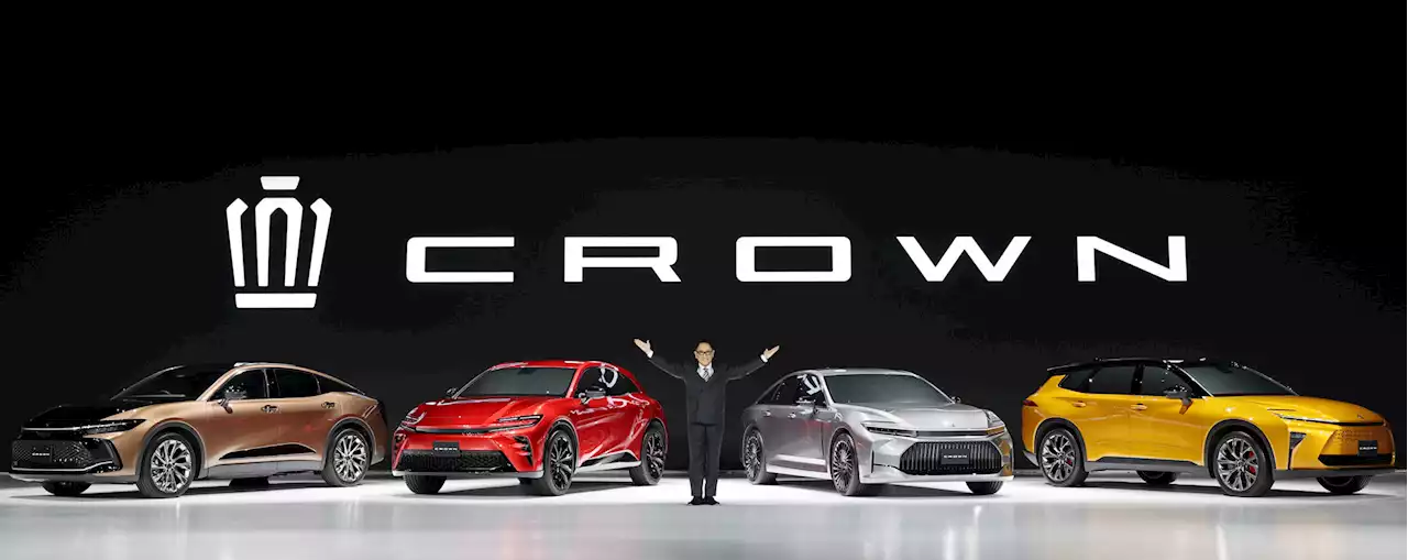 New Toyota Crown to spawn family of 4 body styles