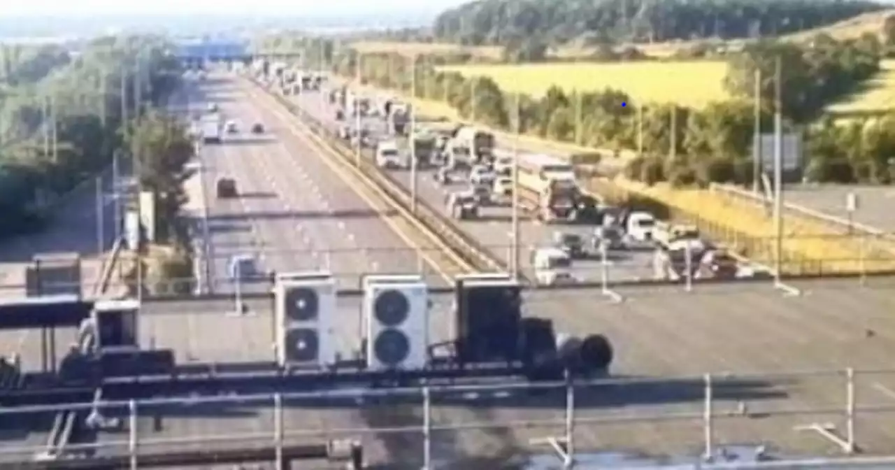 Live M1 updates as road closed both ways after police incident