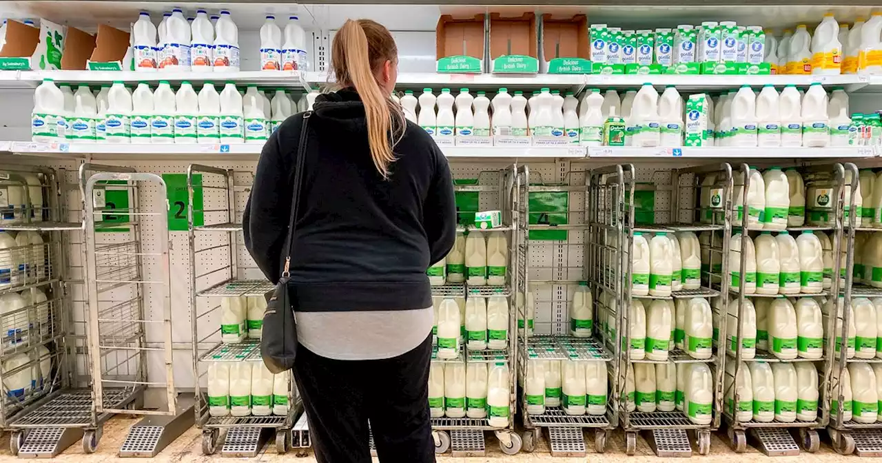 Supermarket makes important message to all customers who buy milk