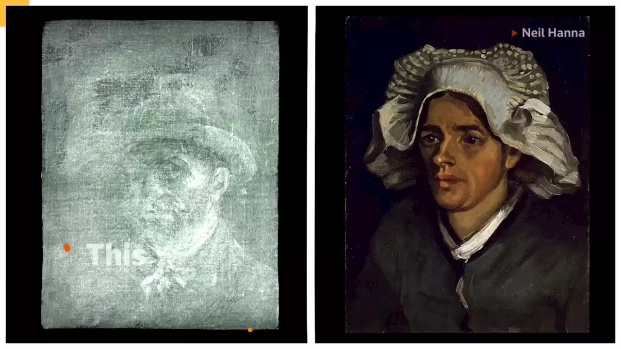 Hidden Van Gogh self-portrait found behind painting in Scotland