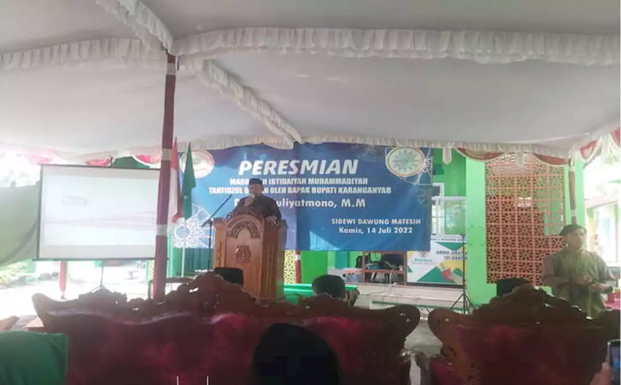 Lulusan MI Tahfidzul Quran Matesih Karanganyar Minimal Hafal 10 Juz