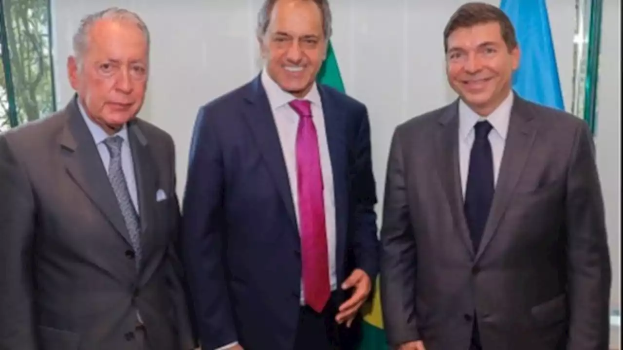 Scioli impulsó en Brasil esquema de pago en pesos y reales para el comercio bilateral