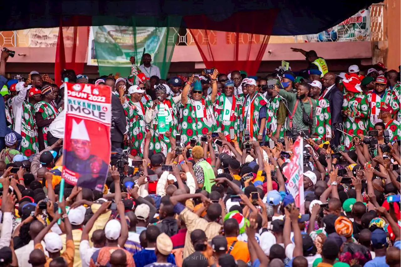 Osun guber: Wike, Makinde, Ortom absent as Atiku leads PDP campaign for Adeleke | TheCable