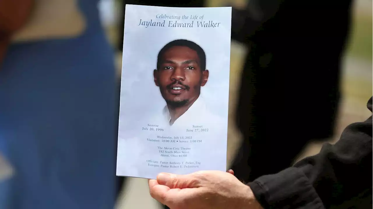 Akron Cops Shot Unarmed Jayland Walker More Than 40 Times, Autopsy Shows