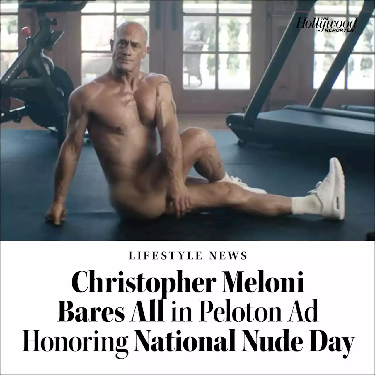 Christopher Meloni Bares All in Peloton Ad Honoring National Nude Day