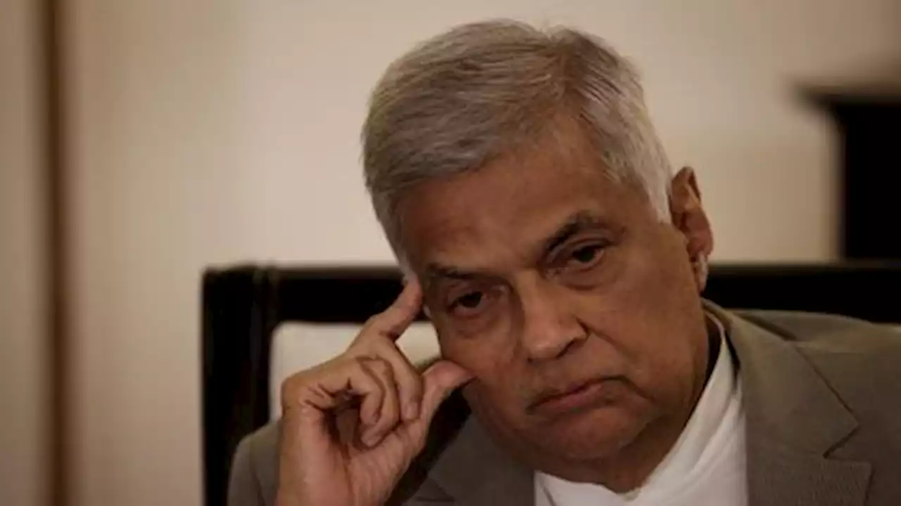 Prime Minister Wickremesinghe sworn in as interim Sri Lankan president