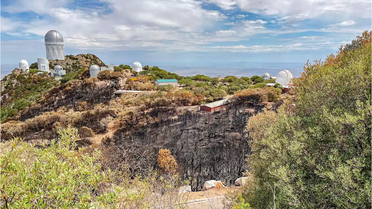 Wildfire scare to keep Kitt Peak scopes closed for weeks