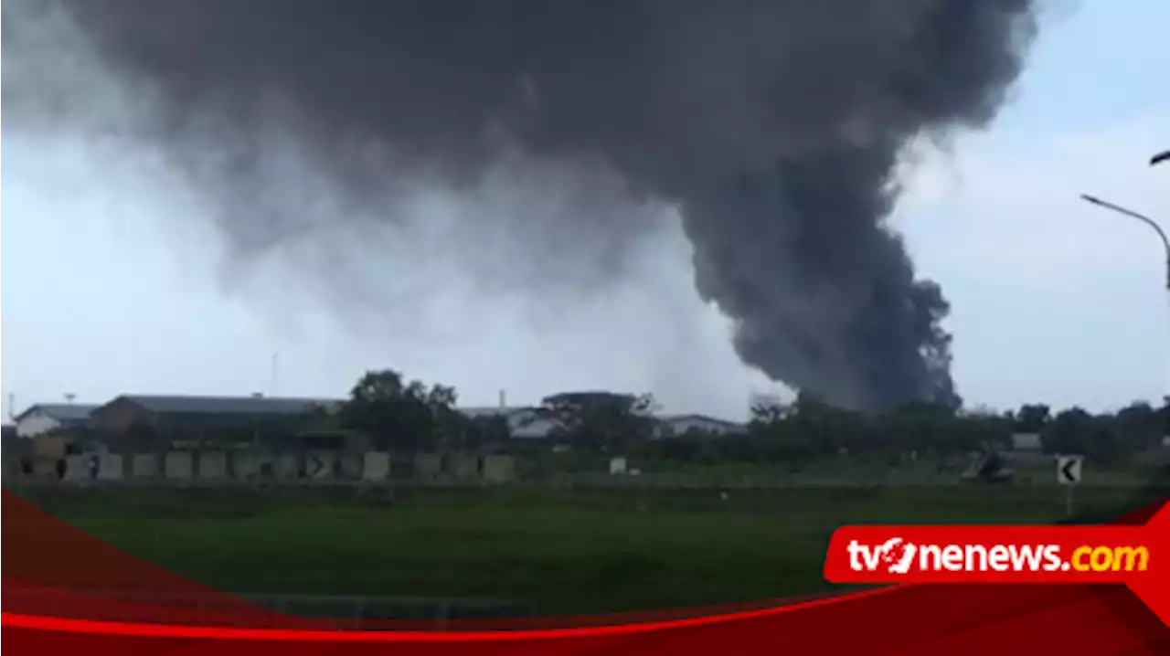 Kebakaran Pabrik Paralon Dekat Bandara Soetta Diduga Akibat Arus Pendek Listrik