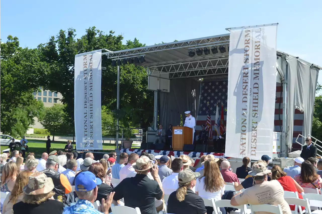 Planners break ground on Desert Storm memorial, aiming to open in 2024