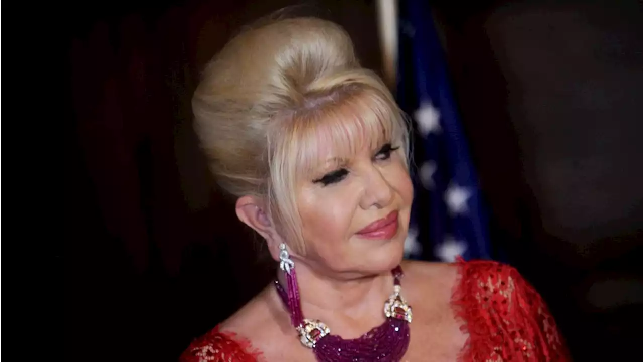 Trauer um Ivana Trump: 'Talentiert, kreativ und schön'