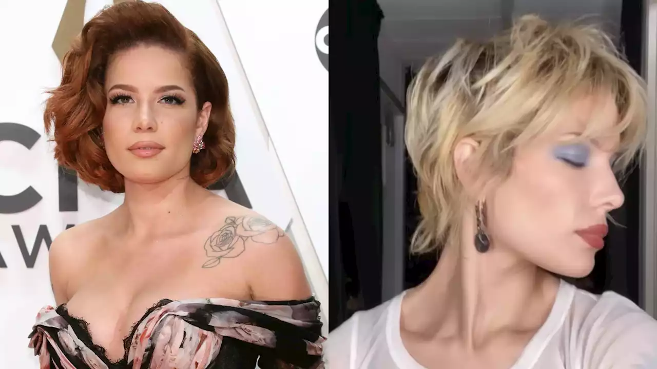 Halsey Chops Their Hair (Again) for a Glam ’90s Mullet