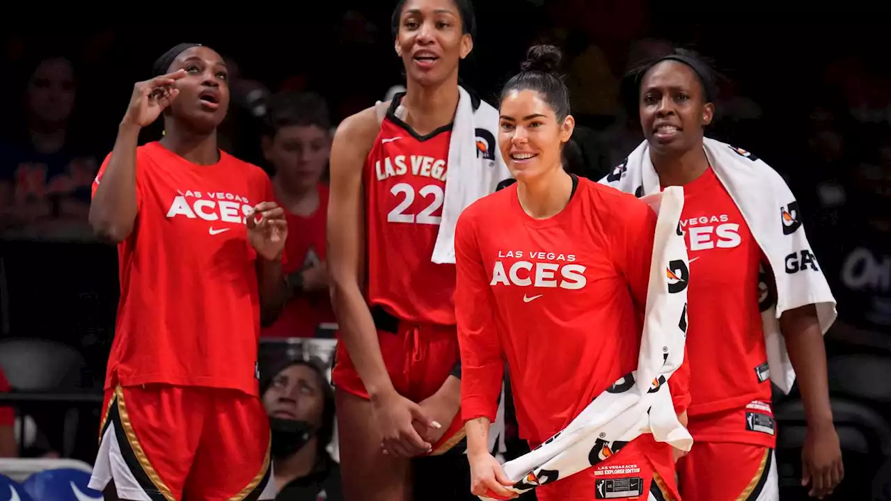 Las Vegas Aces break WNBA first-half scoring record in win over New York Liberty