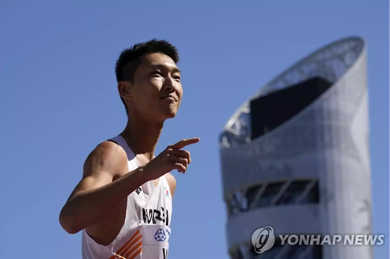 [세계육상] 우상혁, 예선 공동 1위…한국 높이뛰기 23년 만에 결선 진출 | 연합뉴스