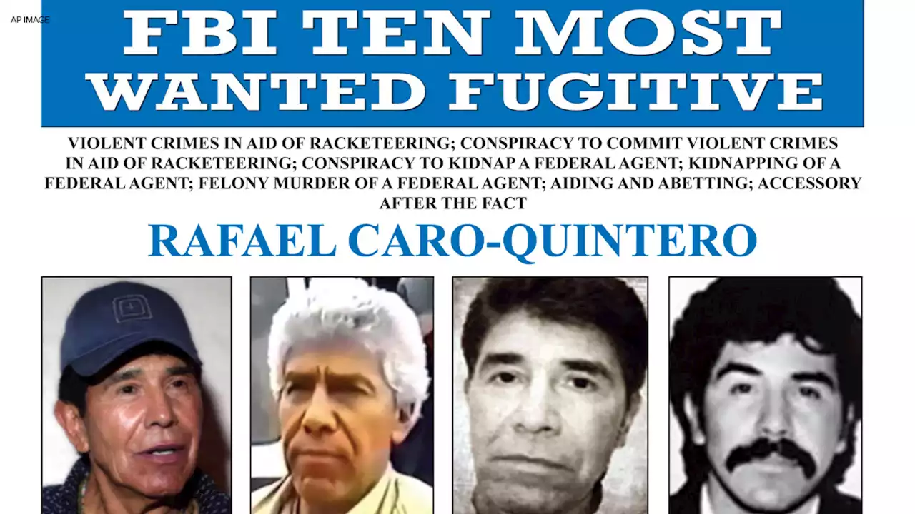 Mexican narco kingpin Rafael Caro Quintero, wanted for 1985 killing of DEA agent, captured in Mexico