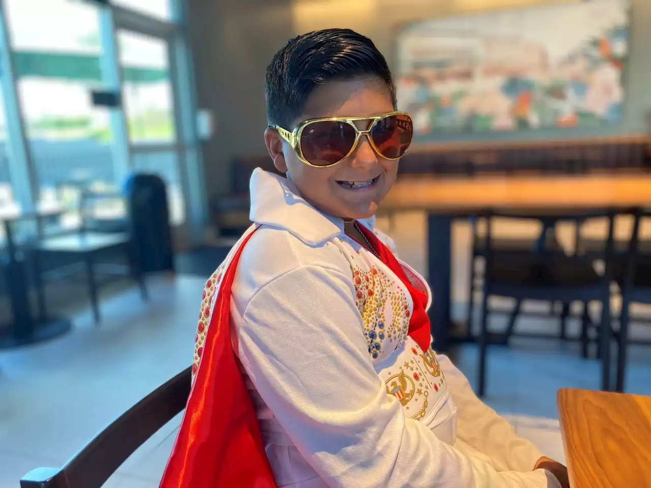 This 13-year-old Elvis lookalike will make your day