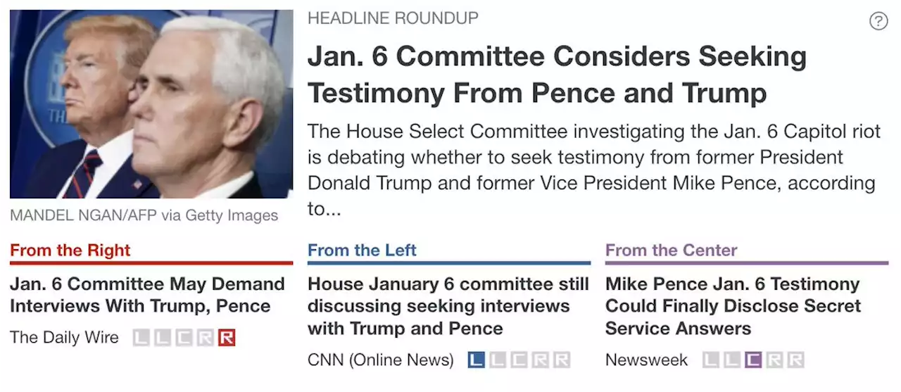 Jan. 6 Committee Considers Seeking Testimony From Pence and Trump