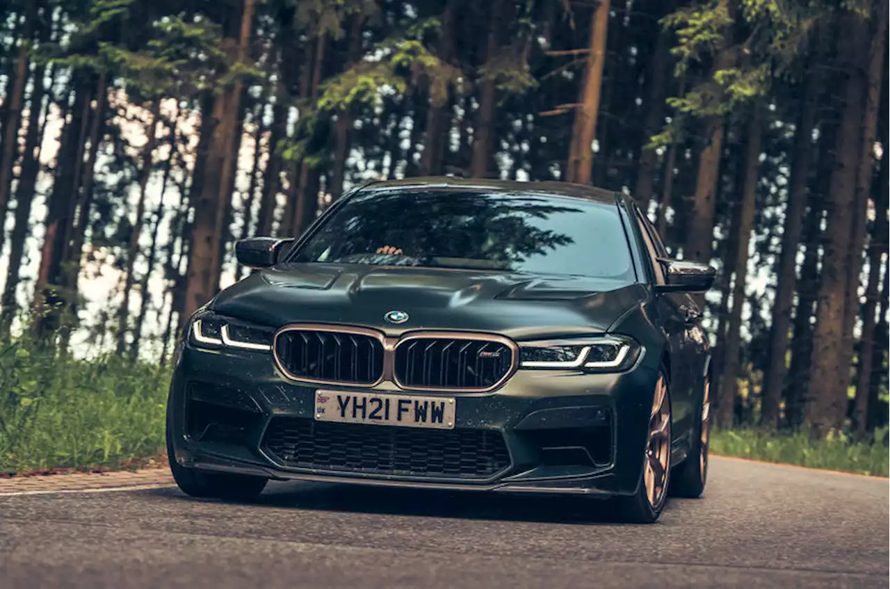 50 years of BMW M: epic road trip in BMW M5 CS | Autocar