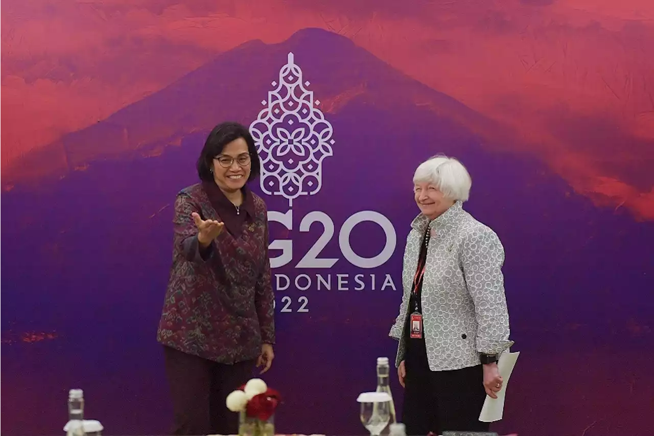 Sri Mulyani dan Menkeu AS: Perang Rusia-Ukraina Picu Krisis Energi & Pangan | Ekonomi - Bisnis.com