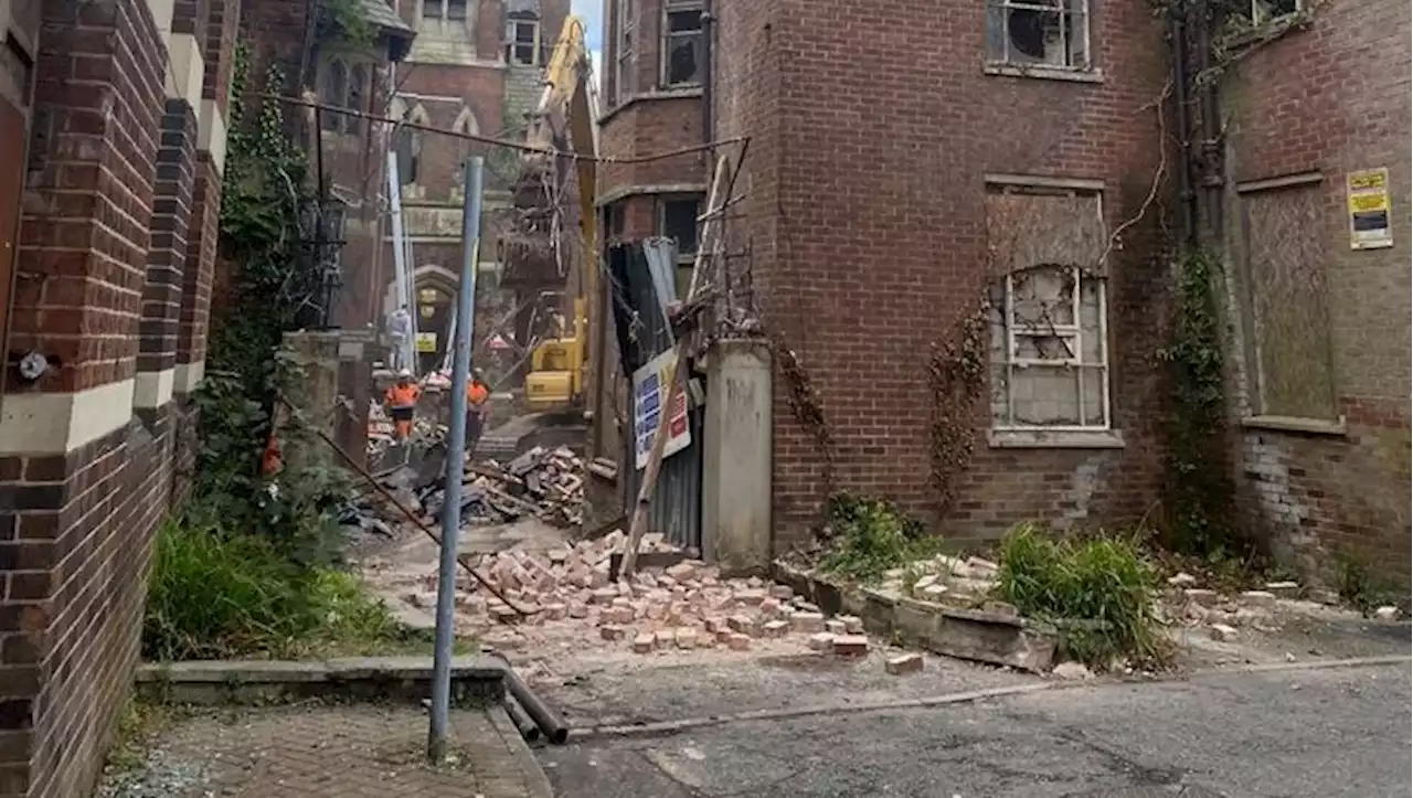 Demolition work begins at St Joseph’s Orphanage