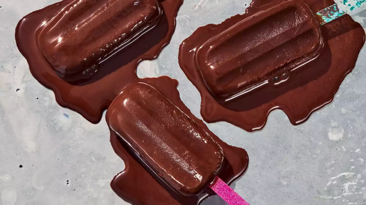 Espresso Fudge Pops