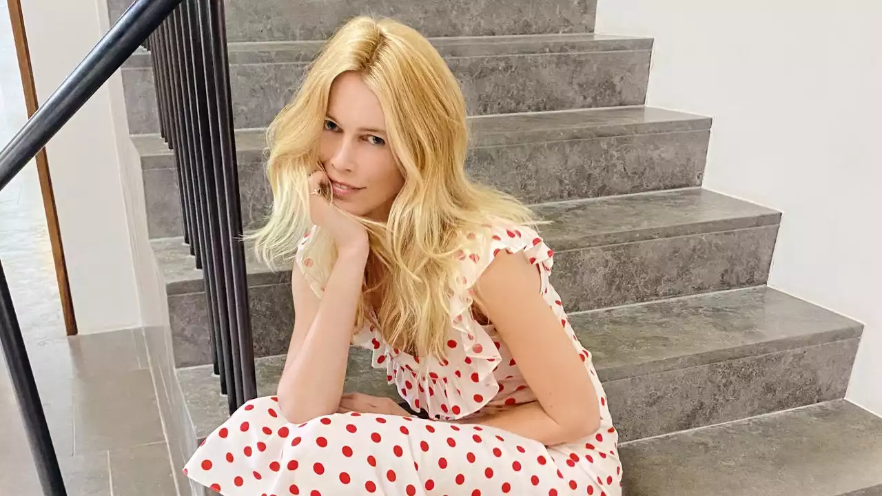 Claudia Schiffer Recreates Her Favourite ’90s Summer Dresses For Now