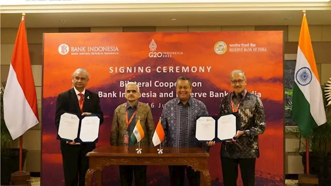 BI & Bank Sentral India Teken MoU Keuangan, Begini Isinya!