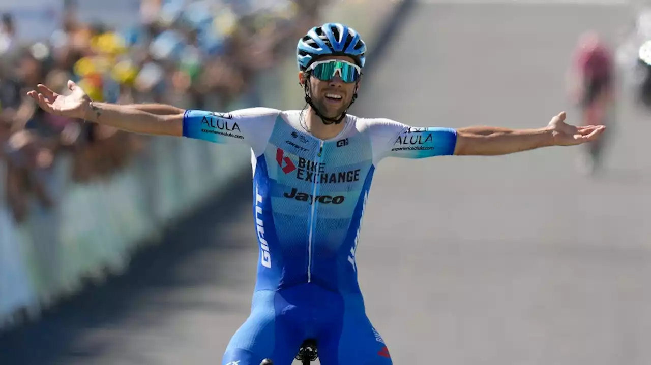 Tour de France: Michael Matthews wins Stage 14 after solo ride