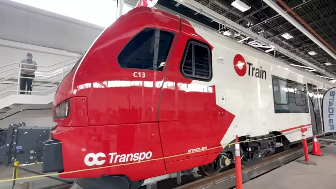 Ottawa unveils its new Stadler FLIRT O-Train vehicles