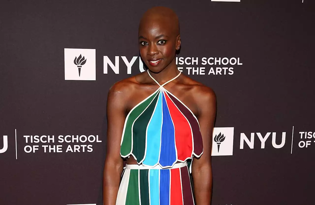 Great Outfits in Fashion History: Danai Gurira in a Delightful Rosie Assoulin Matching Set