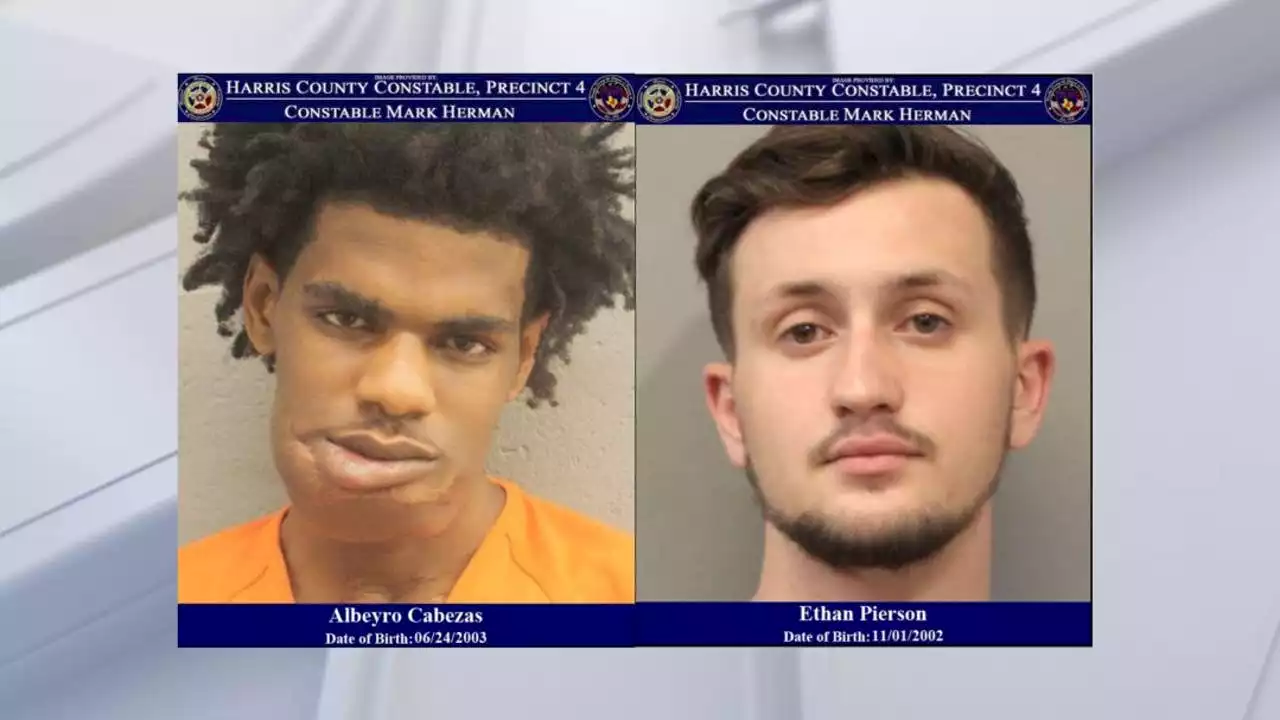 2 men arrested for trying to run over Harris County constable deputy in stolen car