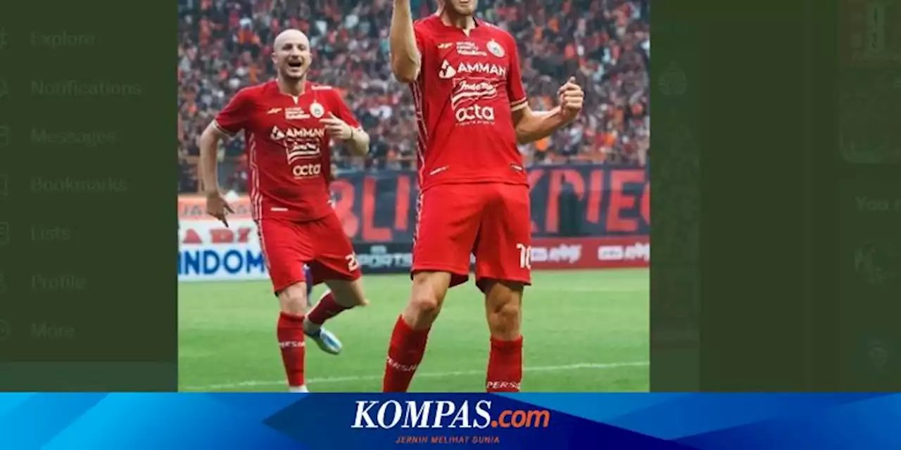 Hasil Persija Vs RANS Nusantara: Hanno Behrens Mengaum, Macan Kemayoran Menang 4-2