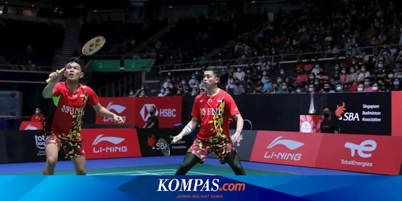 Semifinal Singapore Open 2022, Ganda Putra Indonesia Luar Biasa