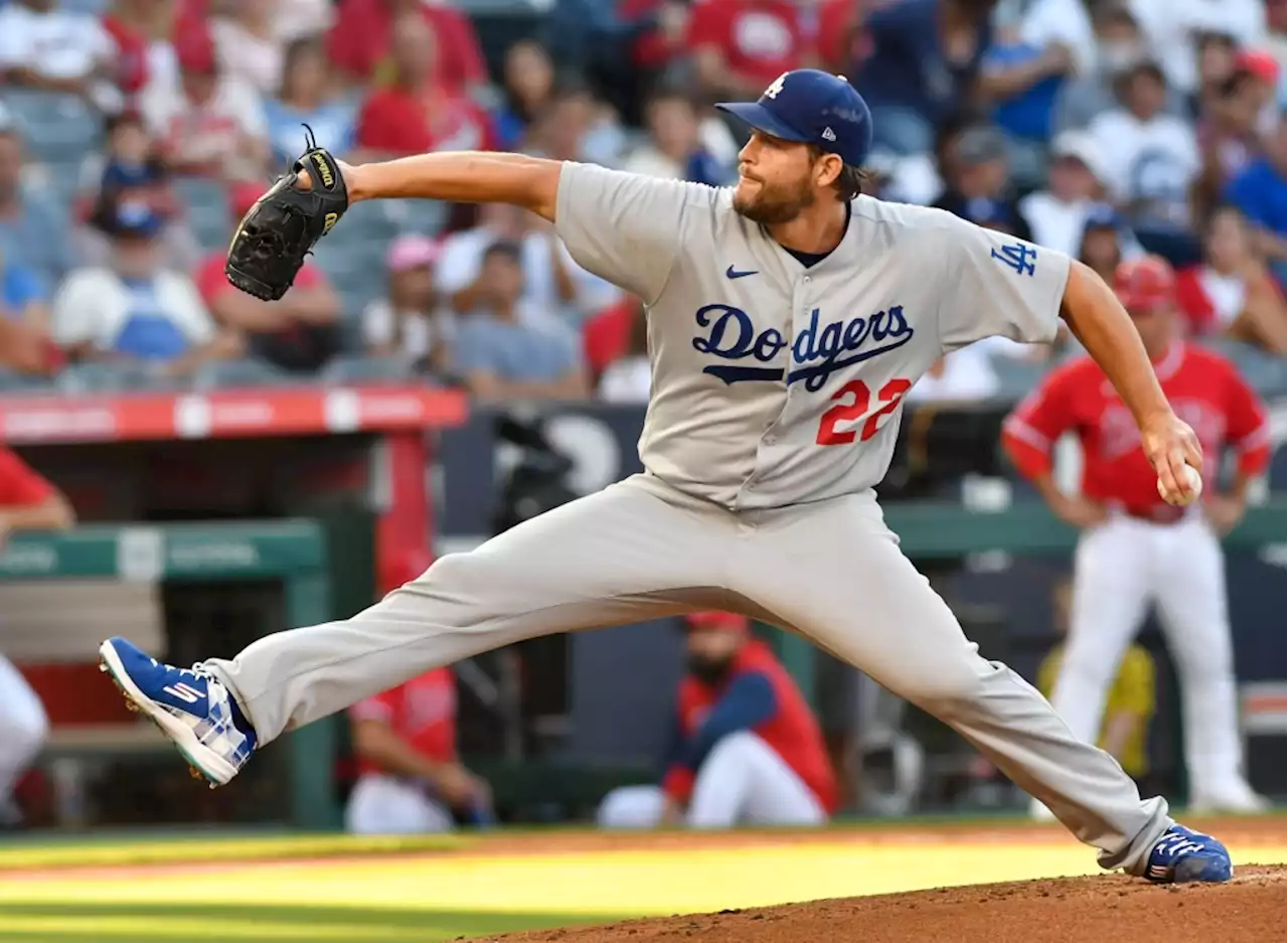 Dodgers’ Clayton Kershaw flirts with perfection in victory over Angels