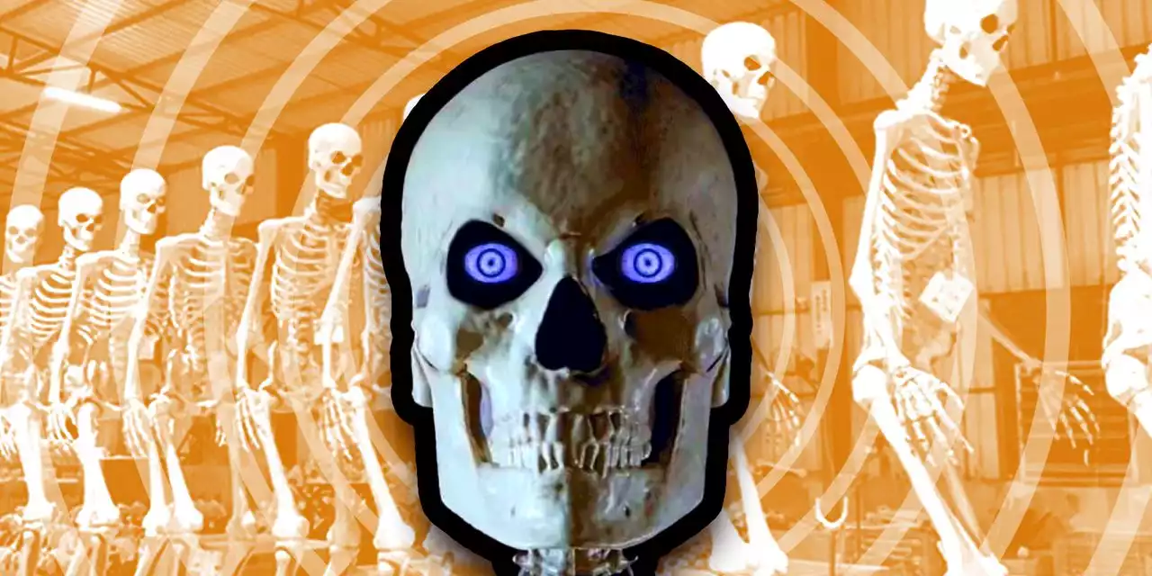 Why Home Depot’s 12-foot Halloween skeleton is already on sale — and he's not alone