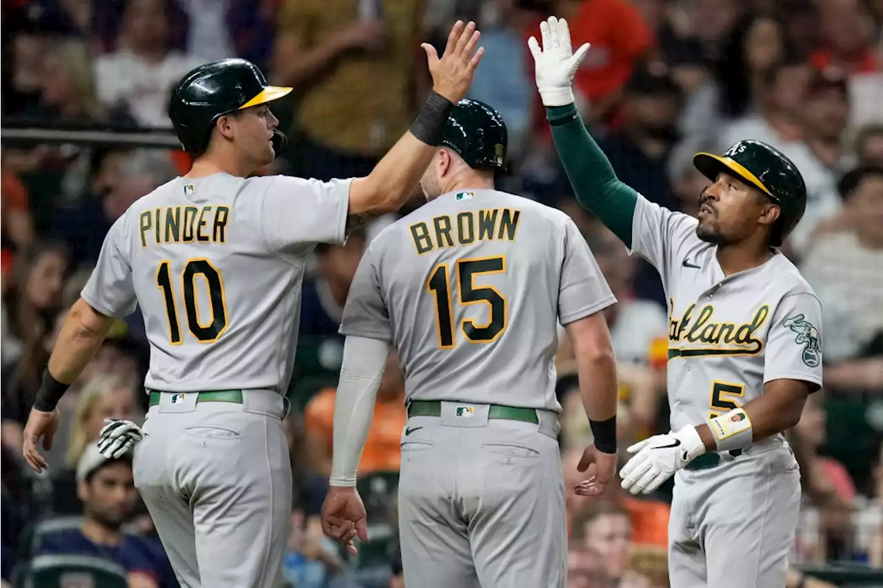 Cole Irvin, Skye Bolt lead A’s to 5-1 victory over Astros