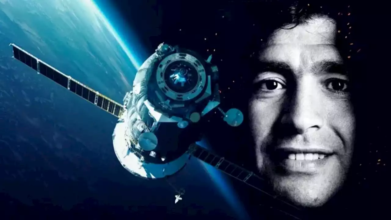 Homenaje a Maradona en el espacio: lanzarán un satélite con mensajes de sus fanáticos