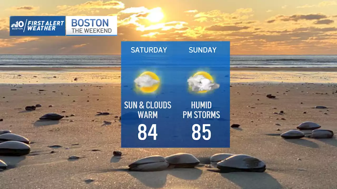 Another Great Summer Weekend, Chance of a Storm Sunday