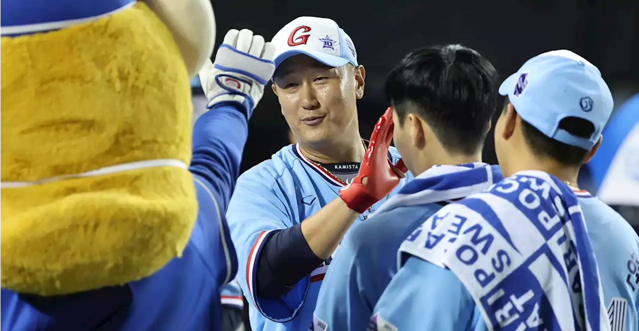 '은퇴투어 앞둔' 이대호, 올스타전 홈런레이스 우승